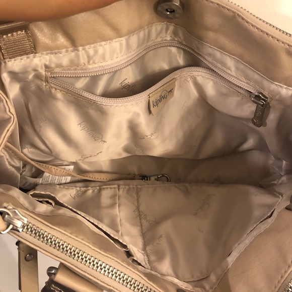Beige Kipling crossbody - Picture 2 of 5